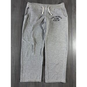 MV Sport Leinenkugel's Beers Mens Gray Fleece Sweatpants Size M